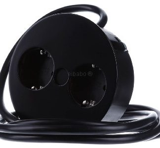 Сетевой фильтр TWIST 2xCEE7/3 2м AEH черный - Черный сетевой фильтр 931.150