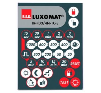 Инфракрасный пульт дистанционного управления — портативный передатчик для датчика движения IR-PD3/4N-1C-E