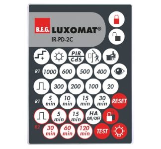 Инфракрасный пульт дистанционного управления — портативный передатчик для датчика движения IR-PD-2C.