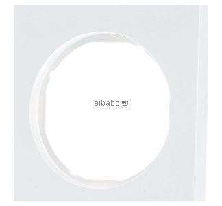 Белая оправа с глянцевым покрытием, круглая - Белая оправа без покрытия 10112289