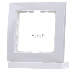 Рамка 1x полярно-белый/глянцевый вертикальный/горизонтальный - Рамка 1x белый 10118989