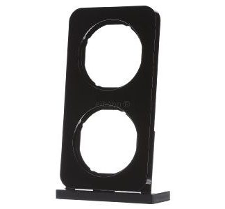 Двойная рамка черного/глянцевого цвета - Двойная черная рамка 10122145