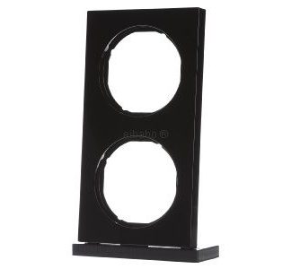 Черная/глянцевая двойная рама - Двойная черная рама 10122245