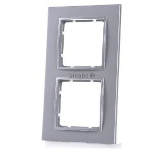 Двойная рама из алюминия и матового стекла 10126424