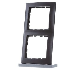 Антрацитовый, двойная рамка 10129949