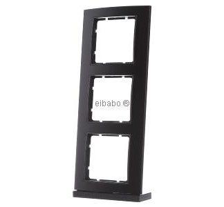 Черная/антральная тройная рама - трехсекционная черная рама 10133005