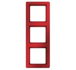 Красная бархатная тройная рама - 3-полюсная красная рама 10136062
