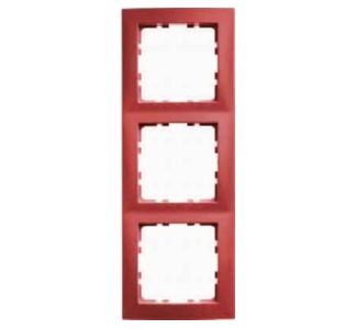 Оправа из 3 частей, красная/глянцевая - Оправа из 3 частей, красная 10138962