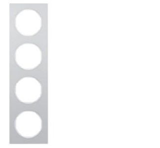 Алюминиевая/пневматическая рама 4х - 4-складная белая рама 10142274