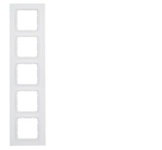 Рама с наполнителем/ковриком 5x - Рама 5-складная белая 10156919