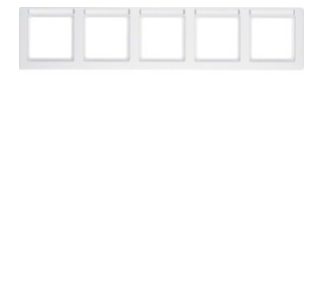 Пятикратная горизонтальная рамка - пятикратная белая рамка 10256019