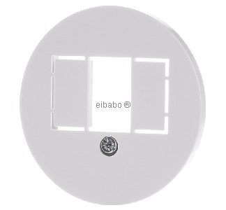 Центральная пластина белого/глянцевого цвета для гнезда TAE - центральная крышка TAE 1040