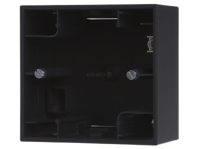 Корпус для поверхностного монтажа K.1, антрацитовый матовый, лакированный - Корпус для поверхностного монтажа 10417006