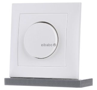 Белая накладка + кнопка в виде совы - Белая накладка на диммер 11309909