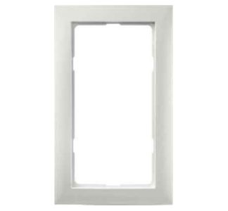 Белая глянцевая оправа с большим вырезом. - Белая оправа 13098989