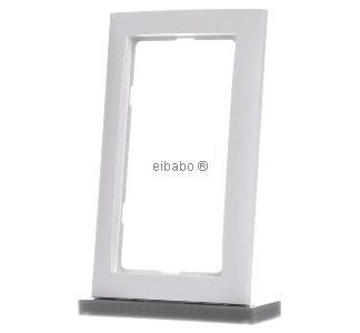 Белая матовая рамка с большим вырезом. - Белая рамка 13099909