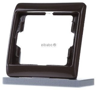 Frame 1f.br ARSYS - Frame 1-gang brown 13130001