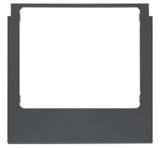 Квадратная рамка, антрацитовый мат - Конструкция для коммутирующего устройства 13197006