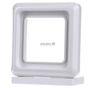 Рамка 1x полярно-белый/глянцевый с защитой IP44 - Рамка 1x белый 132809