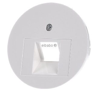 Центральная пластина Polar белого/глянцевого цвета для розетки UAE - центральная крышка UAE / IAE (ISDN) 14072089
