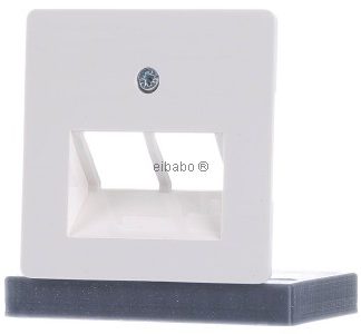 Белая центральная пластина для разъема ISDN - Центральная промежуточная крышка 146909