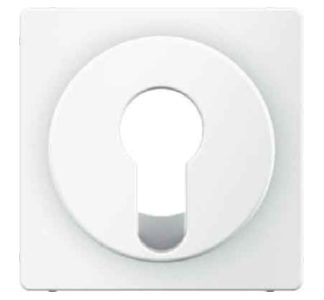 Центральный элемент выключателя/кнопки - Белая накладка на выключатель/кнопку