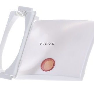 Накладка на переключатель/кнопку, белая/глянцевая, с 5 линзами - белая, 162...