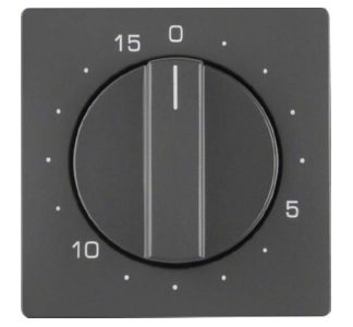 Центральный 15 мин - Крышка таймера, антрацит 16326086