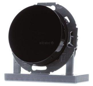 Поворотный диммер Uni Z.-st.(LED) R.cl., черный - Встраиваемый диммер 20 ... 420VA 29442045