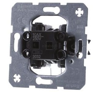 Тумблерный переключатель, 2 шт. - 2-полюсный встраиваемый переключатель 3032