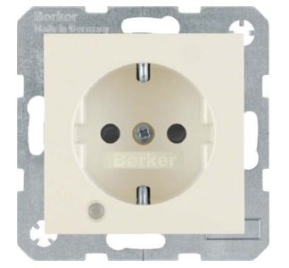 Розетка SCHUKO ws/gl Контрольный диод - Розетка ( 41108982
