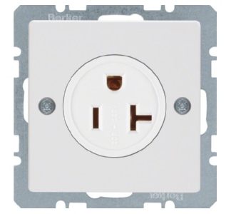Розетка с защитным контактом - Розетка (41686089)