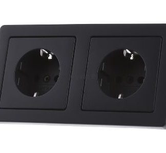 Комбинированная розетка ANT/SA 2 шт., с рамкой - Электрическая розетка 47206086