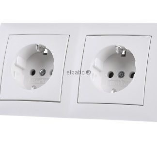 Комбинированная розетка Schuko. PWS для быстрой установки - электрическая розетка 47209909