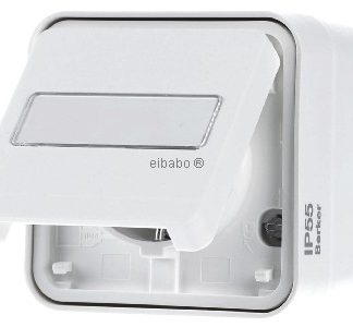 Розетка SCHUKO белого цвета - Вилка 47413512