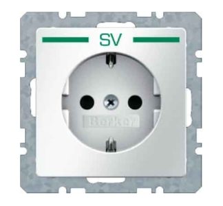 Разъем SCHUKO с печатью pws - Socket ( 47436039