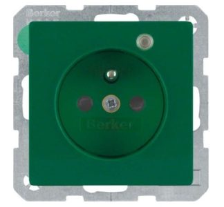 Розетка со светодиодным индикатором - Розетка (6765096013)