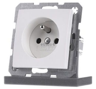 Розетка с защитным контактом B.1/B. - Вилка с заземляющим штырем 6768761909