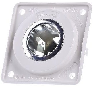 Глянцевая белая розетка Polar, 12 В - Белая розетка 845712509