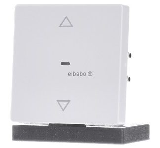 Белые бархатные заглушки для рулонных штор - пульт управления 85241129