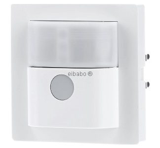 Датчик движения Comfort 1,1 м ИК-подсветка, белый бархат - Системный датчик движения 45 ... 90° белый 853...