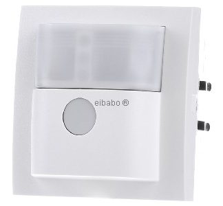 Датчик движения Comfort 1,1 м ИК-подсветка, матовый белый - Системный датчик движения 45 ... 90° белый 8534...