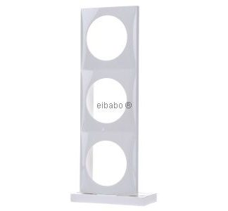 Тройная полярная рамка, белая/глянцевая, вертикальная/горизонтальная - трехсекционная белая рамка 918192519