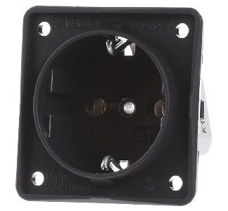 Розетка Schuko-Steckd.anth с винтовыми клеммами - Электрическая розетка 941852505