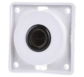 Автомобильная розетка Polar белого цвета - Белая розетка 945172509