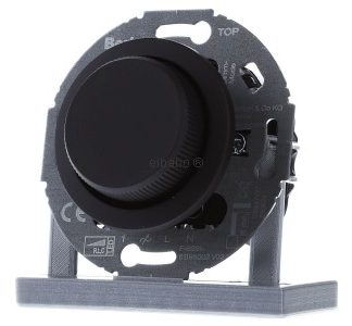 Универсальный поворотный диммер с центральной панелью - Встраиваемый диммер 50 ... 420 ВА MAN0101317