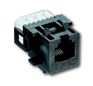 6-контактный модульный разъем RJ12 6 (6) Выход для передачи данных, антрацитовый 0210
