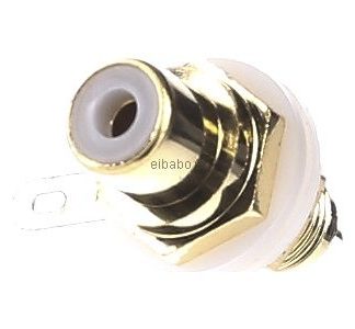 Белый разъем Alpine Cinch для коммуникационного адаптера - базовый элемент Cinch 0263/04