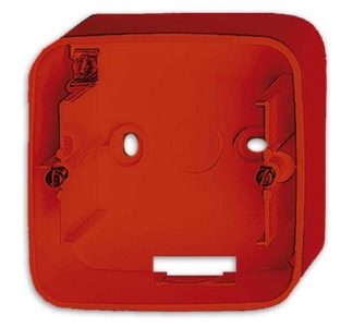 Корпус для поверхностного монтажа, красный RAL3020 1701-217-101