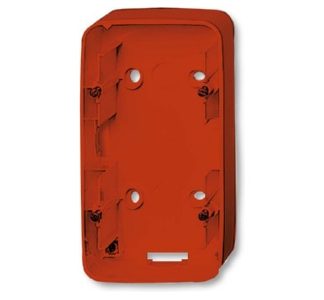 Корпус для поверхностного монтажа, двухсекционный, красный, 1702-217-101